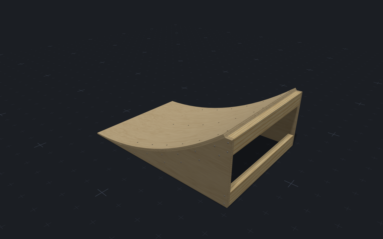 Kicker Ramp, finished