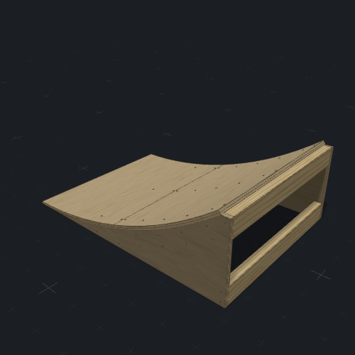 Your ramp, your spot. Drag any dimension and the shopping list follows.